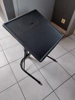 verstelbaar computertafeltje, Huis en Inrichting, Ophalen, 70 tot 120 cm, Zo goed als nieuw, Metaal