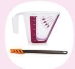 Carafe à mesurer Tupperware + petite spatule en silicone, Enlèvement ou Envoi, Neuf