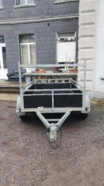 Remorque double essieux 750kg 2,25cm/1,30cm, Autos : Divers, Remorques, Enlèvement, Comme neuf