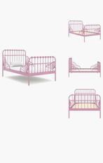 Roze kinderbed meegroei bed, Kinderen en Baby's, Ophalen, Zo goed als nieuw, Lattenbodem