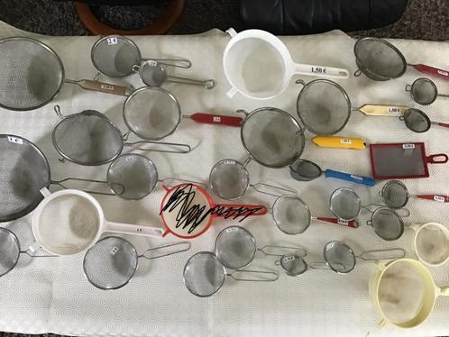 diverse zeefjes voor keukengebruik en 2 hele grote, Huis en Inrichting, Keuken | Servies, Zo goed als nieuw, Ophalen of Verzenden