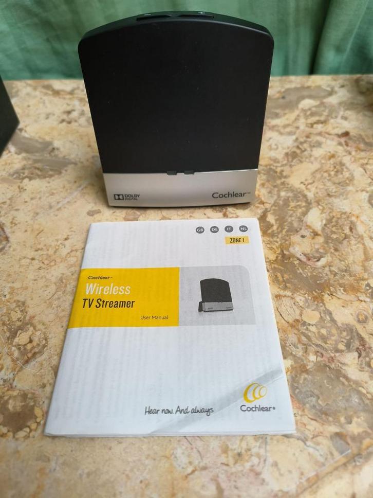 Wireless TV Streamer van het merk "Cochlear", Audio, Tv en Foto, Overige Audio, Tv en Foto, Nieuw, Ophalen