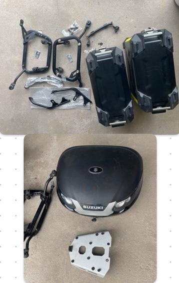 Kit Suzuki top-case double et valises v-strom 1050 - complet beschikbaar voor biedingen