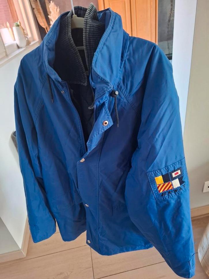 K-way uitneembare voering XL blauw, Kleding | Heren, Jassen | Winter, Zo goed als nieuw, Maat 56/58 (XL), Blauw, Ophalen of Verzenden