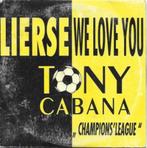 tony cabana - lierse -  WE LOVE YOU = cd single, Ophalen of Verzenden