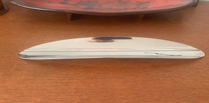 Alessi Elegant inox schaaltje Ellipse designed by Abi Alice, Antiquités & Art, Art | Objets design, Enlèvement ou Envoi