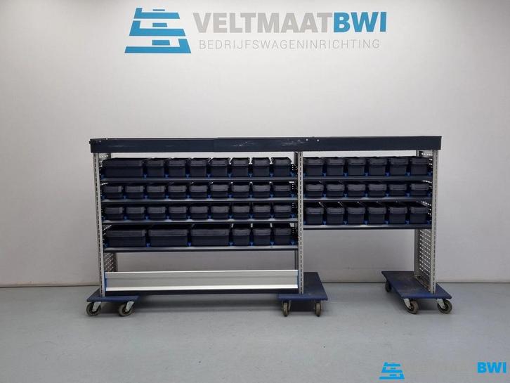 Bedrijfswagen inrichting kast bestelauto bestelbus stelling, Auto diversen, Auto-accessoires, Gebruikt, Ophalen of Verzenden