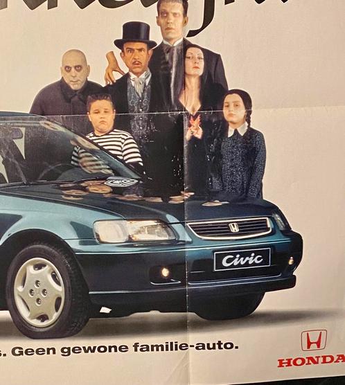 HONDA Civic 1995 VERSCHRIKKELIJKE Autofolder, Boeken, Auto's | Folders en Tijdschriften, Zo goed als nieuw, Honda, Verzenden