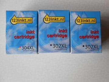 nieuw inkt cartridge printer kleur en zwart n302XL n304XL beschikbaar voor biedingen