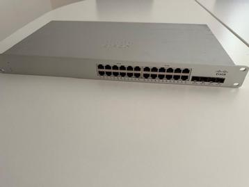Cisco Meraki PoE MS225-24P , werkt ook zonder licentie beschikbaar voor biedingen