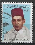 Maroc 1968 - Yvert 542 - Roi Hassan II - 35 c (ST), Timbres & Monnaies, Timbres | Afrique, Envoi, Maroc, Affranchi