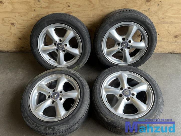 MERCEDES Velgen 5x112 66.6 16 inch breedset, Auto-onderdelen, Banden en Velgen, Banden en Velgen, Personenwagen, Gebruikt, Ophalen