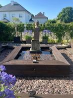 Stenen waterornament, Tuin en Terras, Waterpartijen en Fonteinen, Ophalen, Gebruikt, Hardsteen, Waterornament
