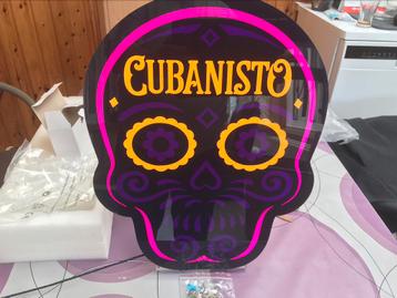 Cubanisto bier lichtreclame, nieuw beschikbaar voor biedingen