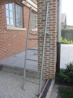 Stevige inox ladder met 5 treden, hoog 208 cm, breed 50 cm, Ophalen, Gebruikt, Ladder, 2 tot 4 meter