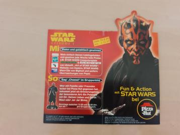 Star Wars Episode 1 Pizza Hut Promo : Darth Maul beschikbaar voor biedingen