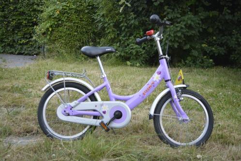 kinderfiets, Fietsen en Brommers, Fietsen | Meisjes, Zo goed als nieuw, 16 inch, Ophalen