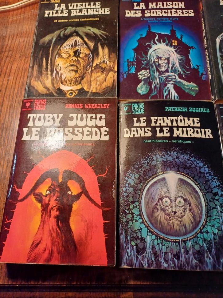 Lot de 6 livres collection marabout fantastique, Livres, Science-fiction, Enlèvement ou Envoi