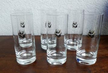 6 kristallen glazen - nieuw! beschikbaar voor biedingen
