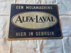 Emaille bord alfa laval, Ophalen