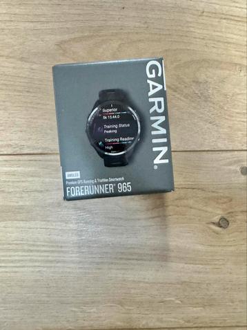 Garmin Forerunner 965 - New Black beschikbaar voor biedingen