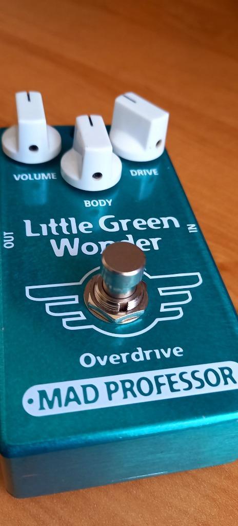Gitaar pedaal Little Green Wonder, Muziek en Instrumenten, Effecten, Zo goed als nieuw, Distortion, Overdrive of Fuzz, Volume