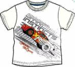 Disney Cars T-shirt Wit - Maat 92 - 98 - 104 - 116 - 122, Kinderen en Baby's, Kinderkleding | Maat 104, Nieuw, Jongen, Ophalen of Verzenden