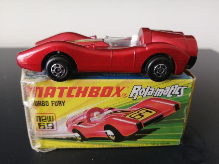 Lesney Matchbox Superfast Rolamatics #69 Turbo Fury dans une, Hobby & Loisirs créatifs, Voitures miniatures | Échelles Autre, Comme neuf
