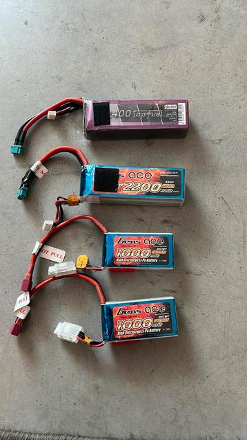 LiPo batterijen beschikbaar voor biedingen