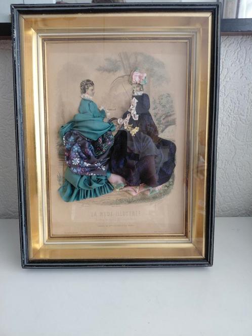 Modekader la mode illustrée, Antiek en Kunst, Curiosa en Brocante, Ophalen of Verzenden