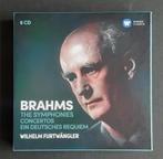 6 CD BOX BRAHMS (FURTWANGLER), Cd's en Dvd's, Boxset, Orkest of Ballet, Ophalen of Verzenden, Zo goed als nieuw