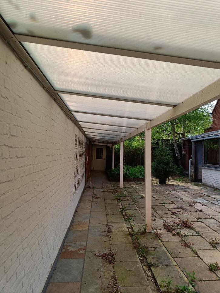 afdak - gedemonteerd, Tuin en Terras, Overkappingen, Gebruikt, Overige typen, Ophalen