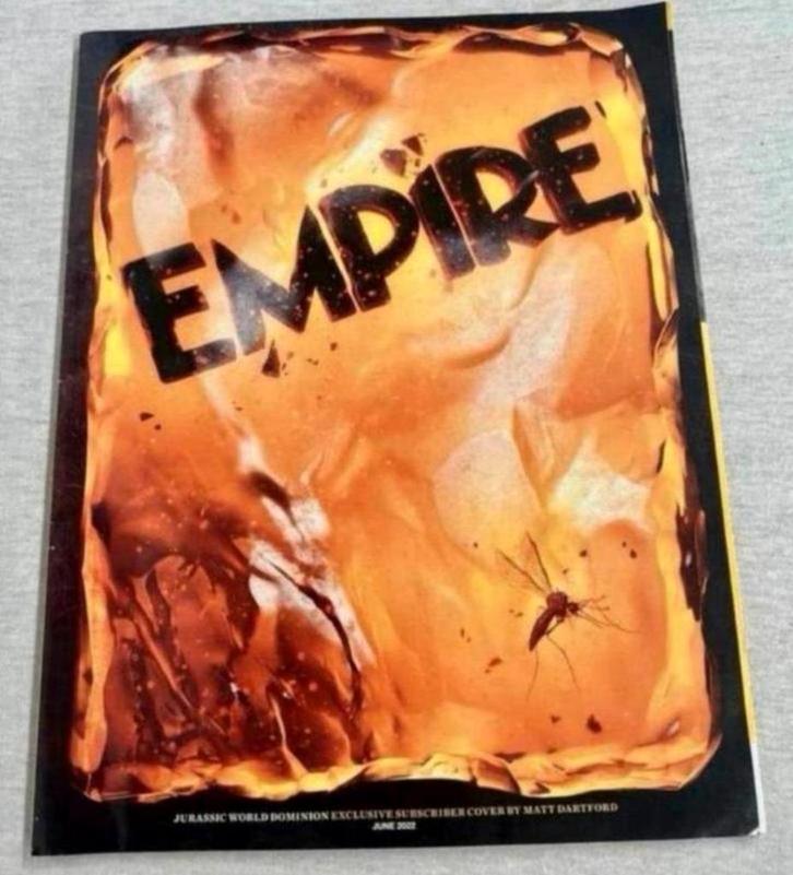 Jurassic World Dominion magazine EMPIRE Magazine 2022, Collections, Cinéma & Télévision, Comme neuf, Film, Enlèvement ou Envoi
