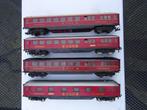Lot DSG wagons - Fleischmann - HO, Hobby en Vrije tijd, Gebruikt, Gelijkstroom, Fleischmann, Wagon