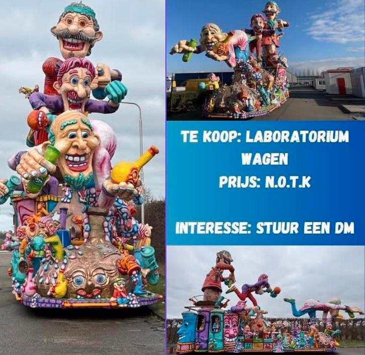 Carnavalswagen te koop, Tickets & Billets, Loisirs | Parcs d'attractions