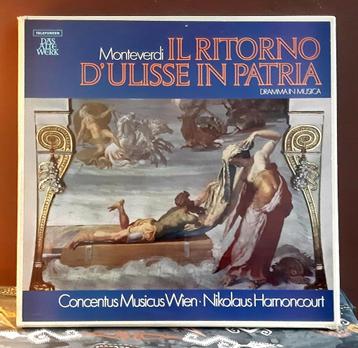 4 LP MONTEVERDI 'IL RITORNO D'ULISSE IN PATRIA' (MONTEVERDI)