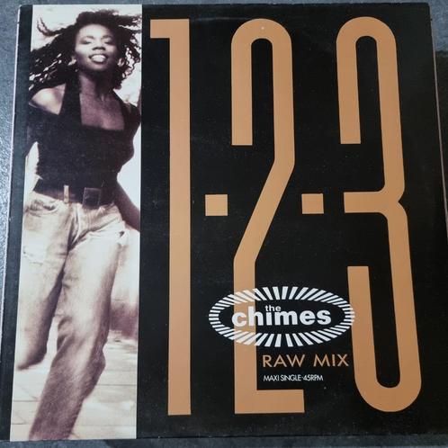 Maxi 12" The Chimes – 1-2-3 (Raw Mix), Cd's en Dvd's, Vinyl Singles, Gebruikt, Maxi-single, Dance, 12 inch, Ophalen of Verzenden