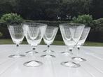 Set van 8 Kristallen wijnglazen 8€/set, Ophalen