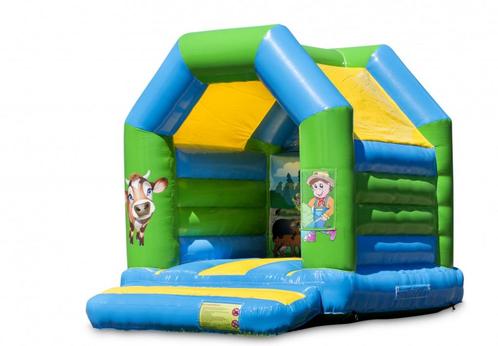 Te koop Springkussen Midi Boerderij, Hobby en Vrije tijd, Feestartikelen | Verhuur, Nieuw, Ophalen