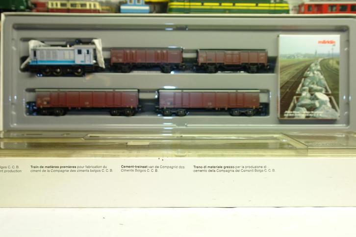 MARKLIN 2848 SNCB NMBS CIMENTERIES CCB, Hobby & Loisirs créatifs, Trains miniatures | HO, Comme neuf, Set de Trains, Märklin, Analogique