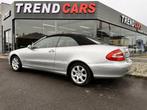 Mercedes CLK 200 Compressor Elegance CABRIOLET LEDER ELECT G, Auto's, Mercedes-Benz, Automaat, 4 zetels, Zwart, 4 cilinders