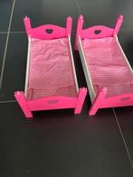 Bedjes poppen, met bedlinnen, stapelbaar, Kinderen en Baby's, Ophalen, Zo goed als nieuw