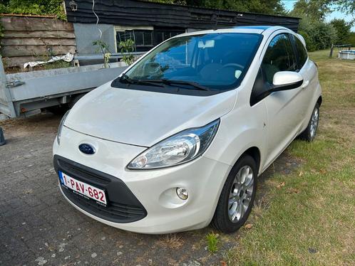 Ford Ka 1.2i 84d km titanium+pano! “export”, Auto's, Ford, Particulier, Ka, ABS, Airbags, Airconditioning, Boordcomputer, Centrale vergrendeling