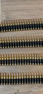 Patroonband met 100 Minimi 5.56 hulzen, Ophalen of Verzenden