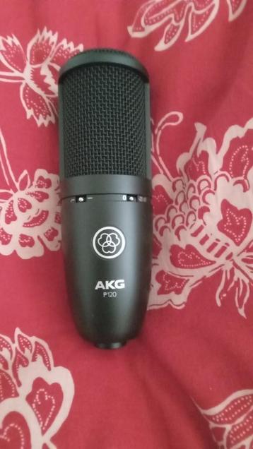 akg p120 - micro condensateur, Musique & Instruments, Microphones, Enlèvement, Comme neuf, Micro studio