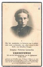 BP. Vandevenne Josephus. ° Schaffen 1926 † Schaffen 1948, Ophalen of Verzenden, Bidprentje