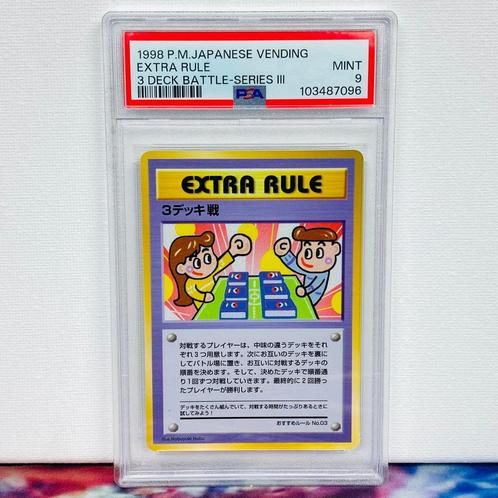 Pokémon graded card - PSA 9 - extra rule - 3 deck battle, Hobby en Vrije tijd, Verzamelkaartspellen | Pokémon, Zo goed als nieuw
