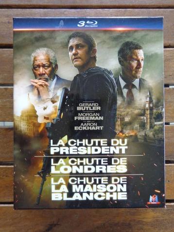 ) Bluray Trilogie La chute du Président, Londres, M. Blanche beschikbaar voor biedingen