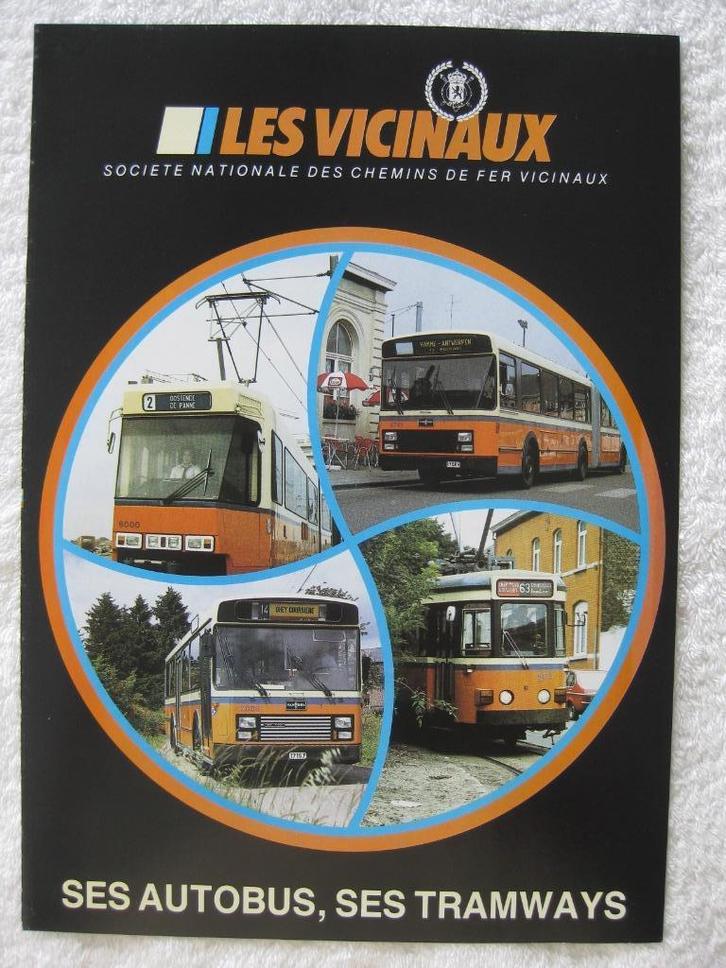NMVB Nationale Maatschappij van Vicinaux Spoorwegen EO 1985, Verzamelen, Spoorwegen en Tram, Gebruikt, Tram, Ophalen of Verzenden