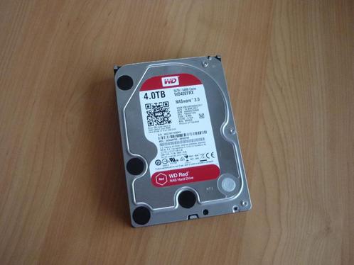 WD Red NAS hard drive 4.0 TB Interne harde schijf NASware, Informatique & Logiciels, Disques durs, Enlèvement ou Envoi